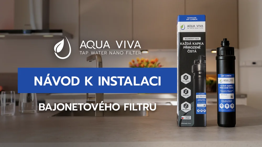 Návod k instalaci poddřezového filtru TWIST AQUA VIVA