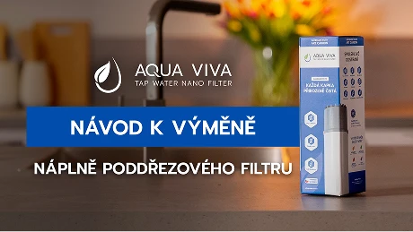 Výměna náplně filtru — návod k výměně