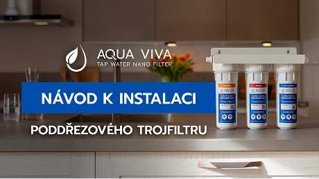 Trojmontáž — návod k instalaci poddřezového trojfiltru